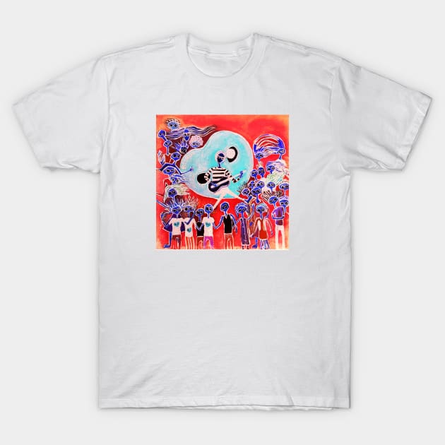 SW Valentine Negative T-Shirt by Beerox